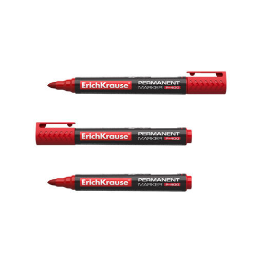 Picture of ERICHKRAUSE PERMANENT MARKER BULLET RED
